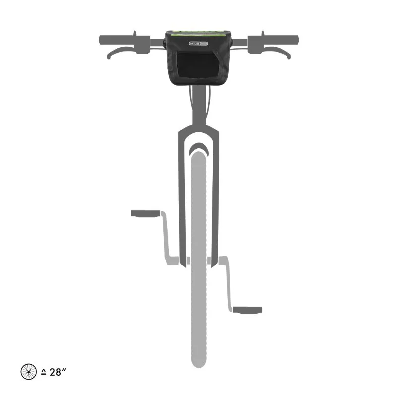 Ortlieb E-Glow Bar Bag - Black-2